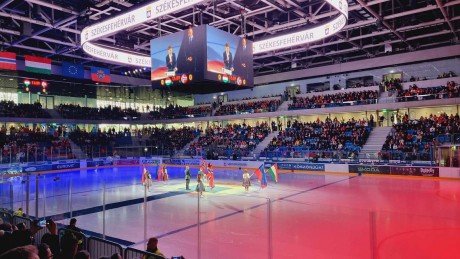 Győzelemmel avatta fel az Alba Arénát a magyar jégkorong-válogatott